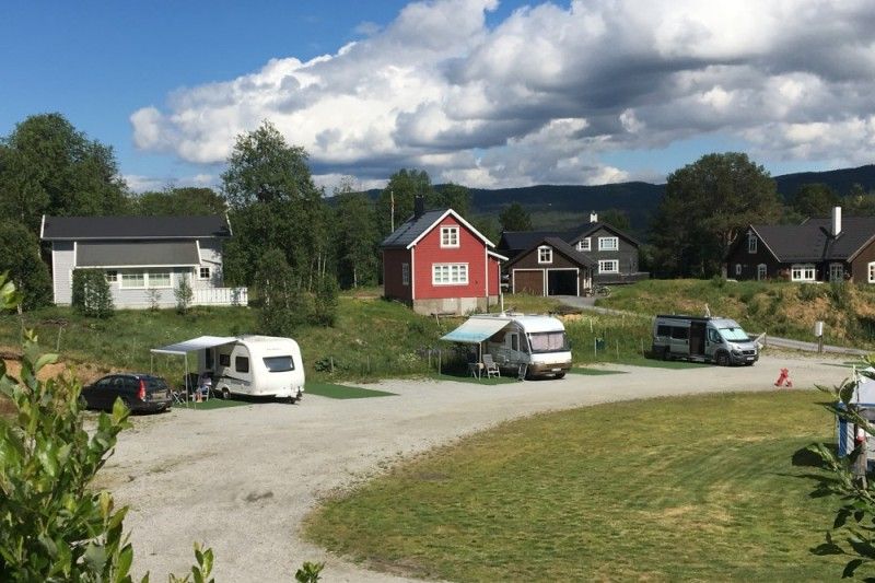 Oen Turistsenter Geilo verharde kampeerplaatsen