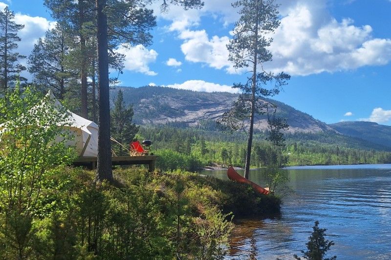 Telemark Camping og Motel vakantiehuisjes